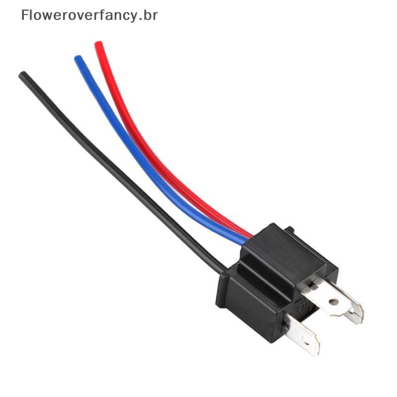 FFBR 9003 H4 Lâmpada Soet Macho Adaptador Conector Farol Do Carro Nevoeiro Cablagem Quente