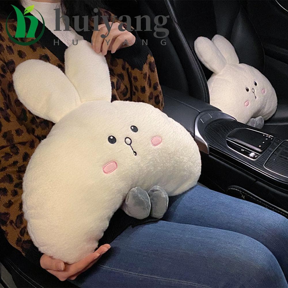 HUIYANG Gato Encosto De Cabeça Travesseiro Cinto De Segurança Capa Ombro Auto Pescoço Resto Apoio Lombar Brinquedos De P