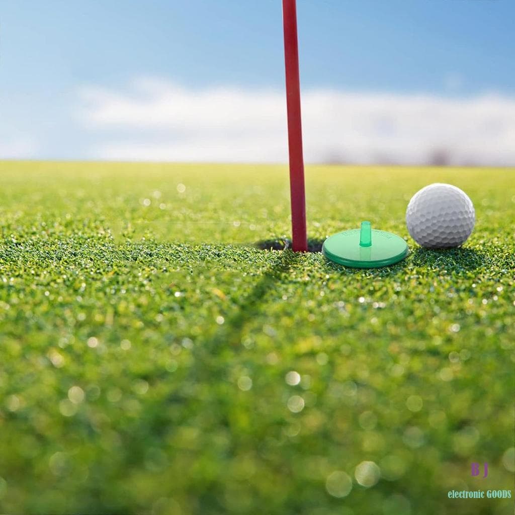 100pcs Marcadores De Bola De Golfe De Plástico De Cor Brilhante-Posição Para Tacos