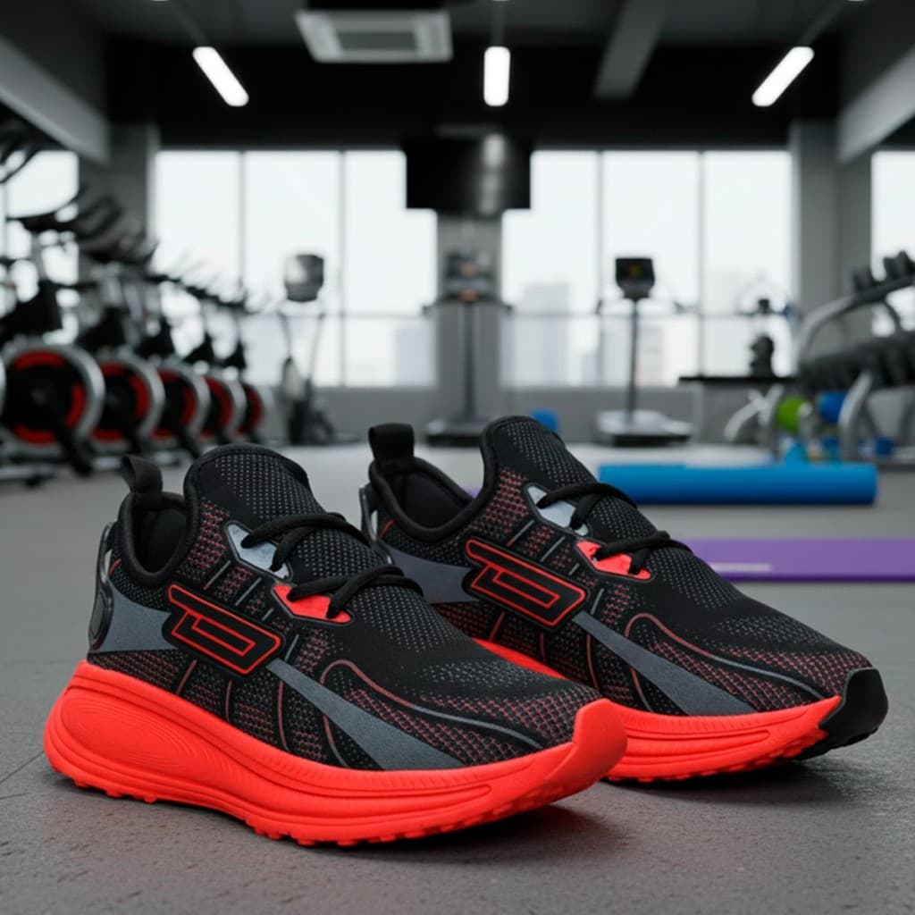 Tênis Esportivo Leve Macio Respirável Masculino Academia Caminhada