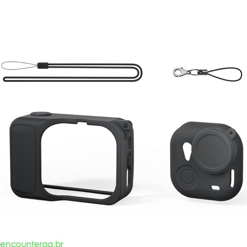 Encountera Capa Silicone Para Câmera Ação Ultra Panorâmica GO