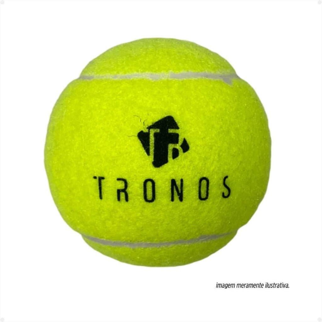 kit 3 Bolas de Beach Tennis Tronos SU-TN-BL - Profissional - Baixa Pressão (Stage 2) - OEM