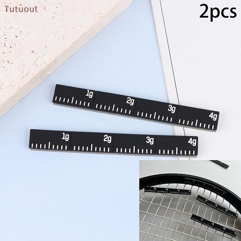 TUTU 2 Pçs Tênis Raet Equilíbrio Ajustar Fita Adesiva Peso Por Peça 4g Para Squash Raquete Clube De Golfe Badminton Pilh