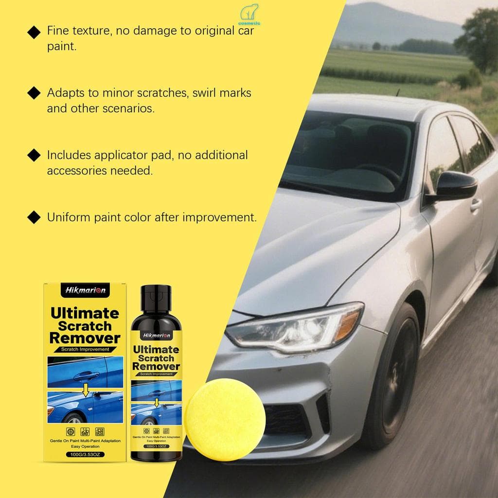 100g Kit De Reparo De Arranhões De Carro Líquido De Restauração De Polimento De Tinta Adequado Para Todas As Cores