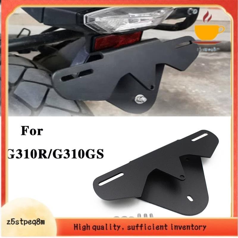 Suporte De Montagem Da Placa De Licença Motocicleta Quadro Traseiro Alumínio Fixa Para G310R G310GS Acessórios