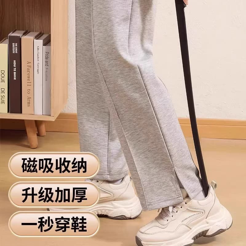 Calçadeira Magnética de Cabo Longo Sem Necessidade de Se Curvar, Auxiliar de Calçado Doméstico, Ajuda para Calçar Sapato