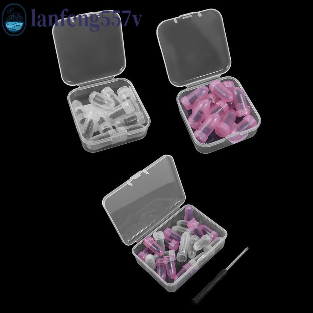 LANFENG 10/20 Peças Parafuso Auto-Roscante , Ferramenta De Autoatendimento Prego De Reparo De Pneus De Carro De Borracha