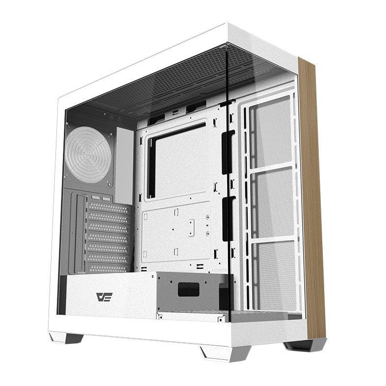 Gabinete Gamer Aigo Darkflash DS900W, Mid-Tower, Lateral de Vidro, Branco, DS900W-WH