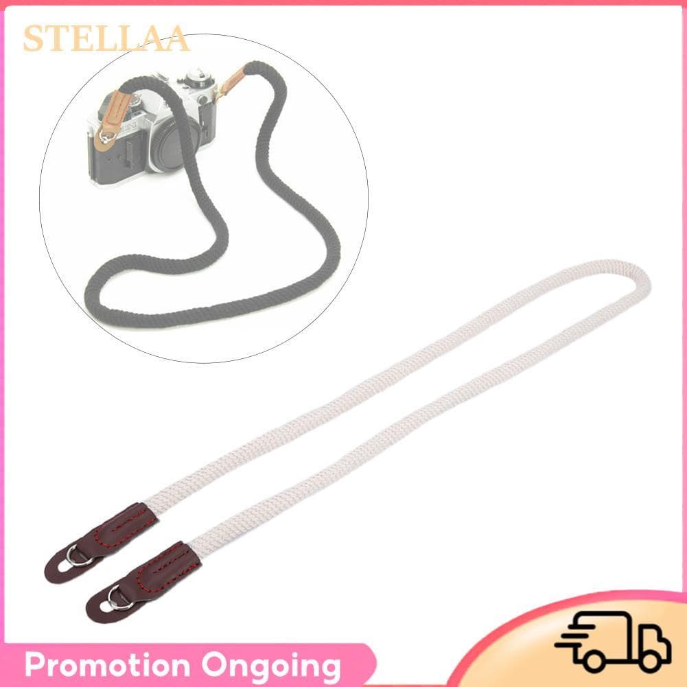 Stellaa ZJchao Camera Strap Neck Soft com alto desempenho para DSLR (bege)