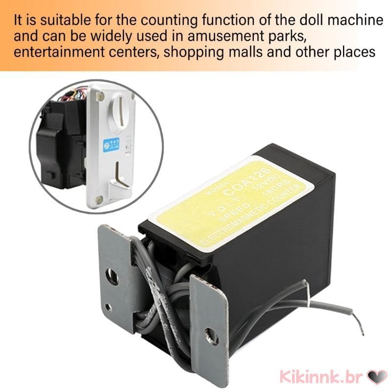 Preciso 6 Dígitos Manual Scorekeeper Moeda Calibre Para Máquinas Bonecas Inserir Parafuso Fixo Contador M