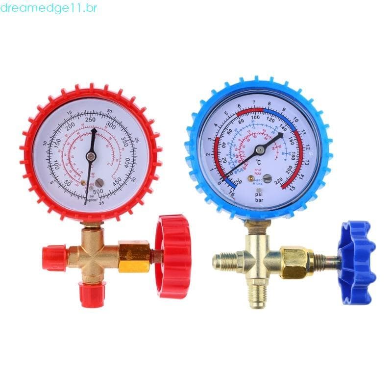 dreamedge11 220PSI 500PSI Manômetro Recarga Ar Condicionado