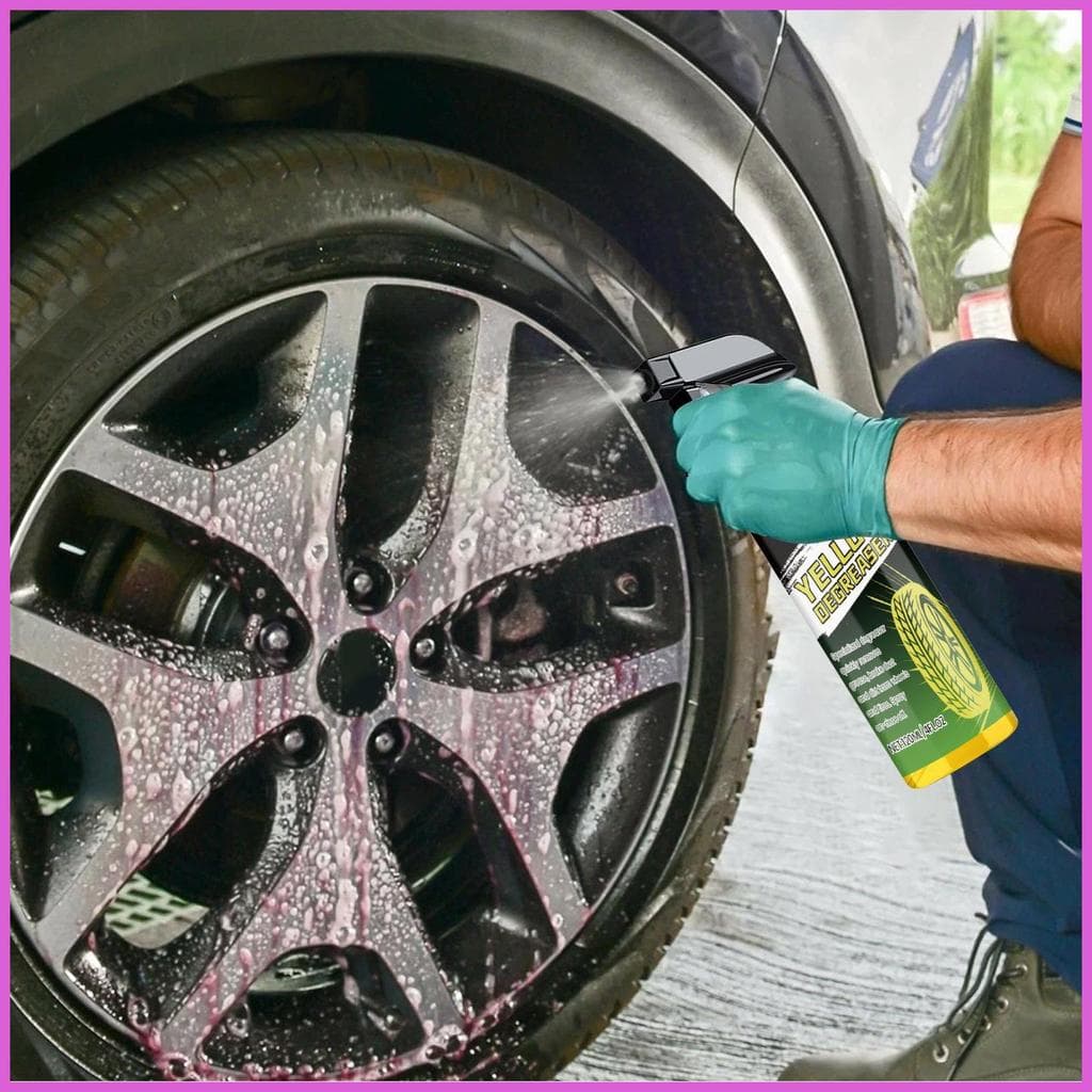 Spray De Limpeza De Rodas , Solução De Manutenção Automotiva , Limpador De Roda Para Veículos Casa , Garagem , Estaciona