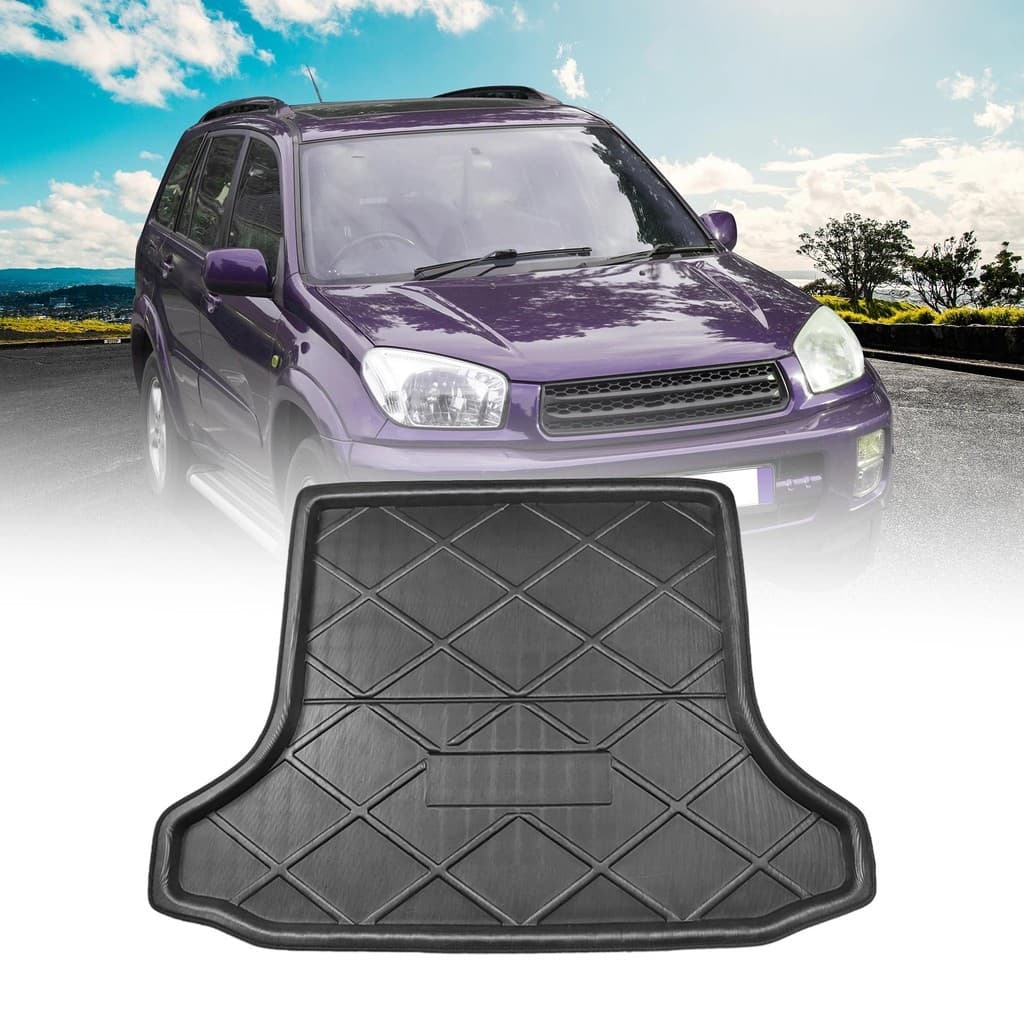 X Autohaux Carga Tronco Bandeja Forro De Traseira Tapete Protetor À Prova Dwaterproof Água Personalizado Para Toyota RAV