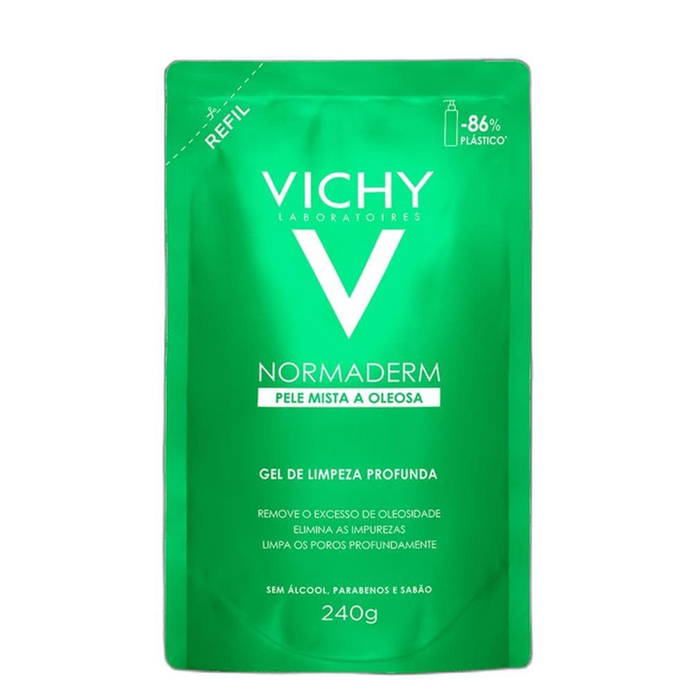 Vichy Normaderm Profunda Refil - Gel de Limpeza Facial 240g