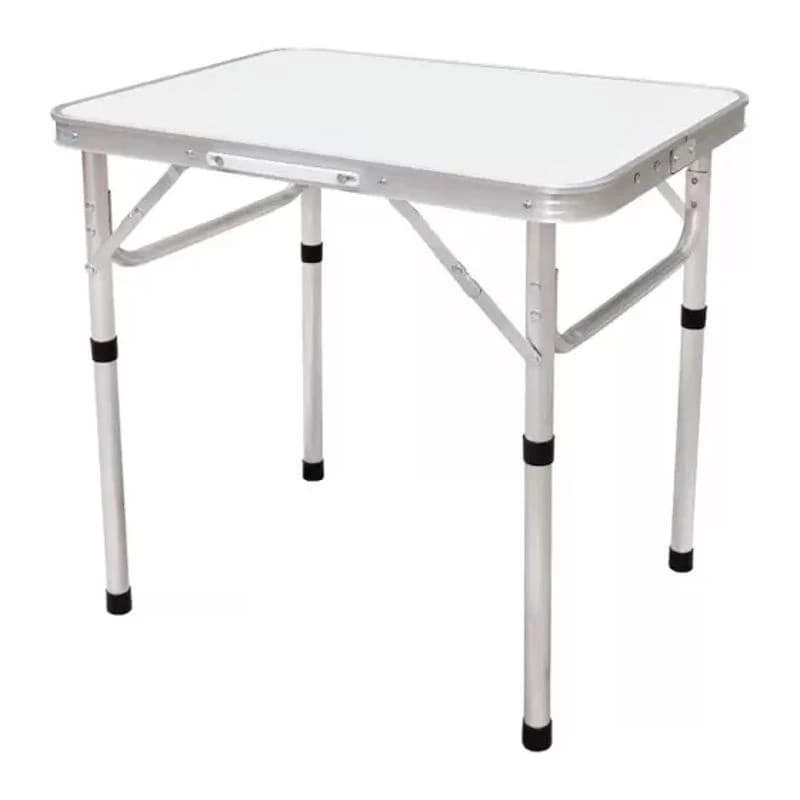 Mesa Dobrável Portátil Vira Maleta Camping Praia 60x45cm