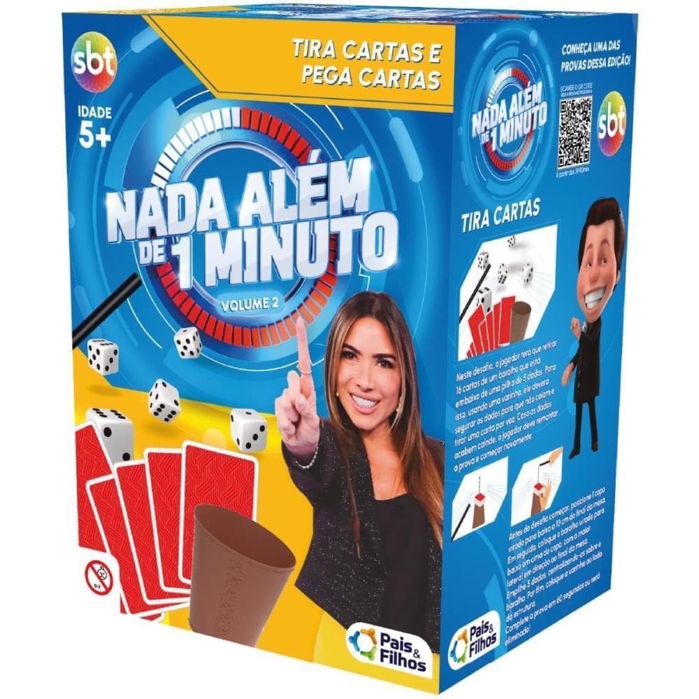 Jogo Diverso Nada  ALEM de 1MIN. Tira Cartas