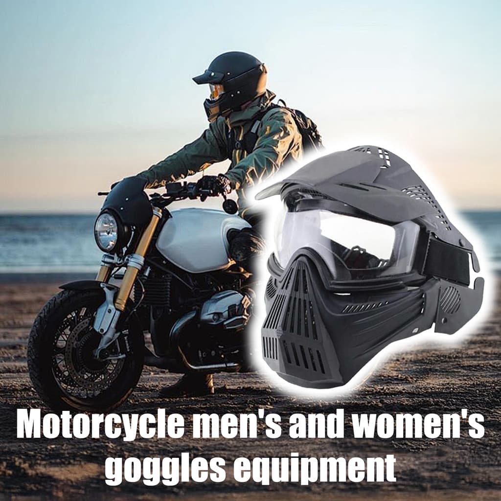 Óculos De Motocicleta Máscara De Equitação Ao Ar Livre À Prova De Vento Para Homens E Mulheres