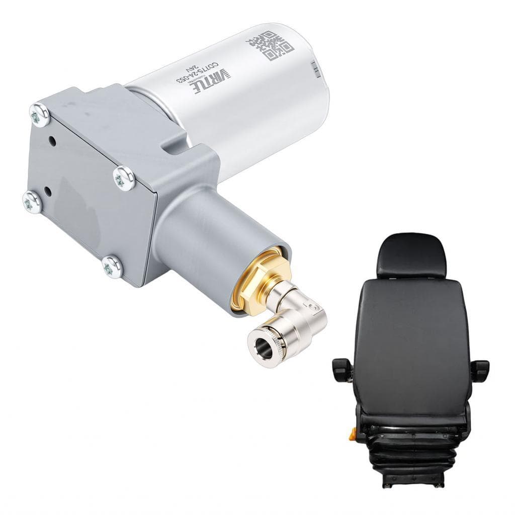 homgeek-BR Compressor de assento de ar DC 24V durável de baixo nível de ruído para caminhão de assentos de motorista de