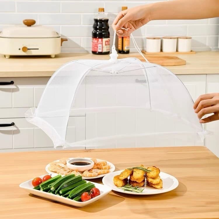 Protetor Tela Mosquiteiro de Alimentos  Fruta Bolo Telado 30cm   KL1005