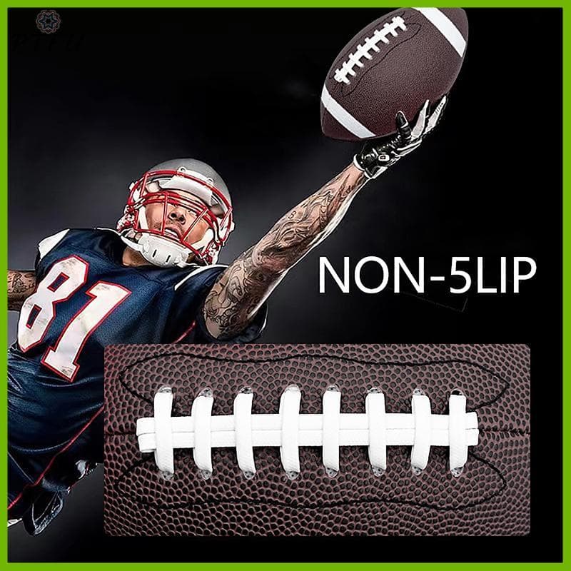 PTFU > Futebol Americano Rugby Association Footy Ball Tamanho Padrão 8.5 Polegadas Esportivo Para Homens Mulheres Crianç