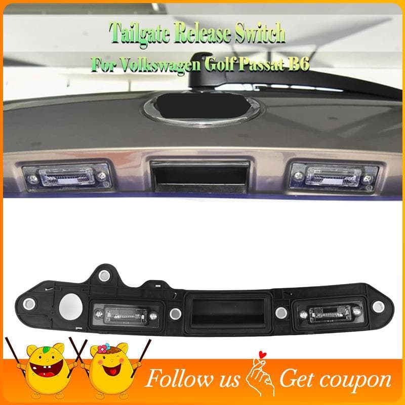 Maçaneta Da Porta Tampa Do-Malas 1T0827574L Luz De Matrícula Para Golf 1T0827574 Alça