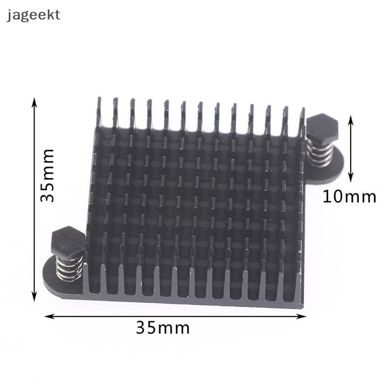 [jageekt] 1Pc Dissipador De Calor De Alumínio 35 * 10MM Almofada De Resfriamento South North Bridge Chipset Radiador BR
