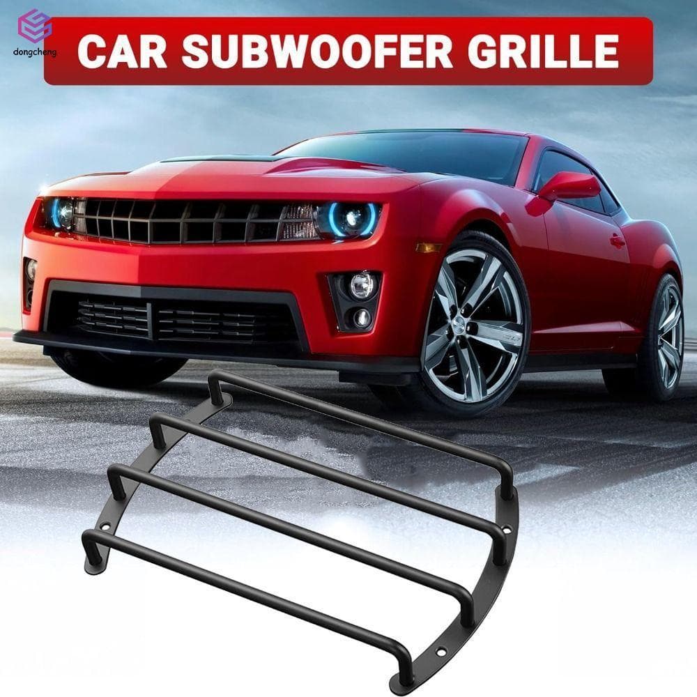Grelha De Subwoofer De Metal De 8/10/12 Polegadas-Tampa De Alto-Falante De Carro À Prova De Ferrugem Com Bordas Arredond