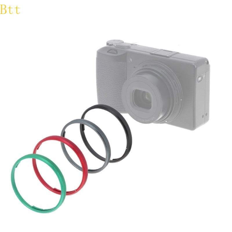Anéis Lente Metal Adaptador Alumínio Precisão Acessório Câmera Usinado Melhorando As Proteções Aparência
