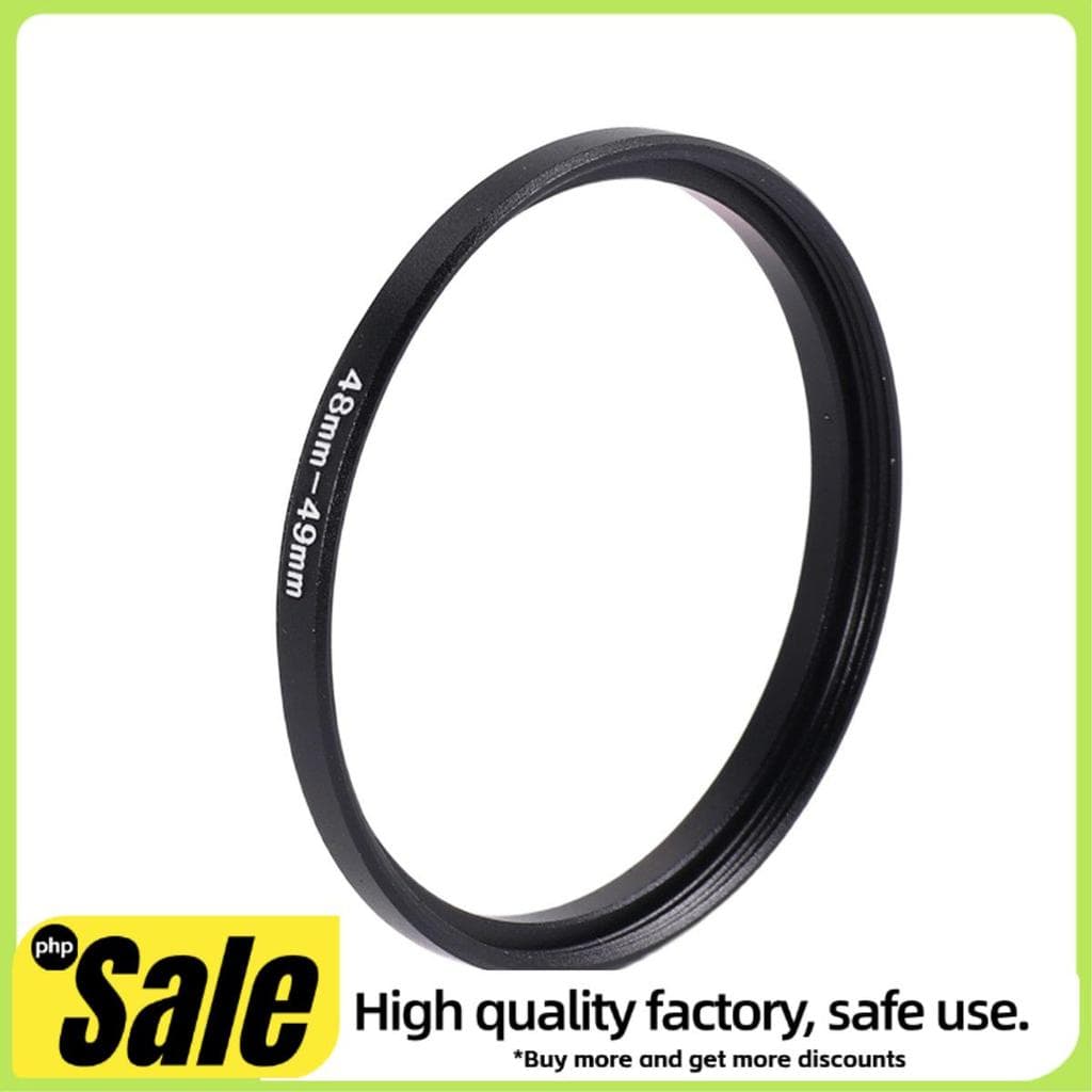 Lente De Filtro De Câmera De 48 Mm A 49 Adaptador De Anel Intensificador -