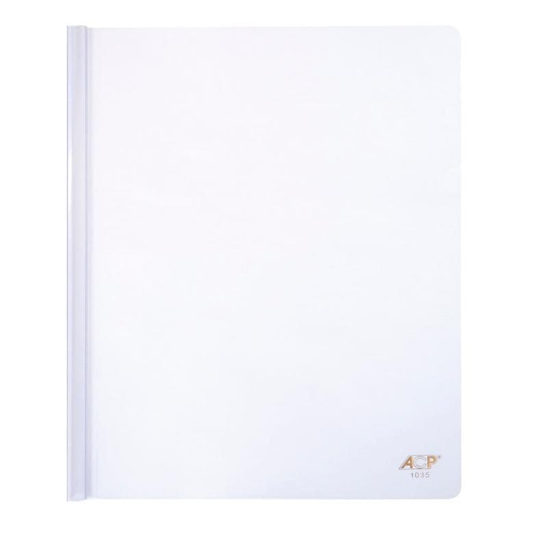 Pasta Canaleta A4 Cristal PCTE C/10 UNID Transparente ACP