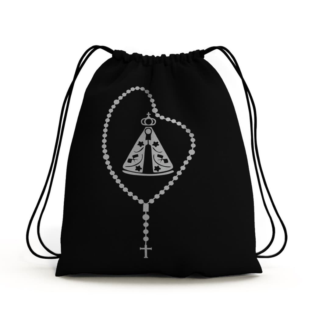 Bolsa Mochila Saco De Costas Unissex Masculino e Feminino Nossa Senhora