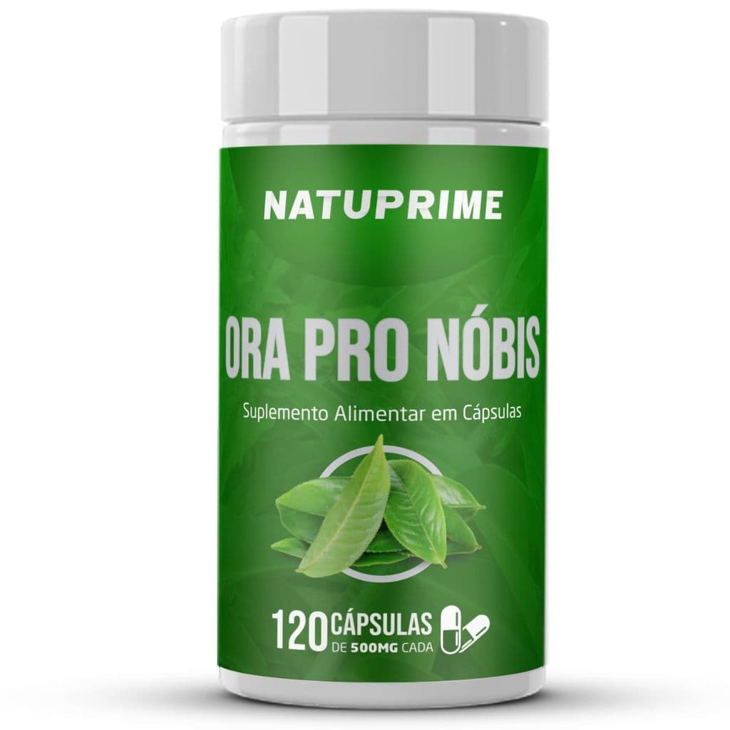Ora-Pro-Nóbilis 120 capsulas 500mg 100% Natural Suplemento Puro e Original Fibras