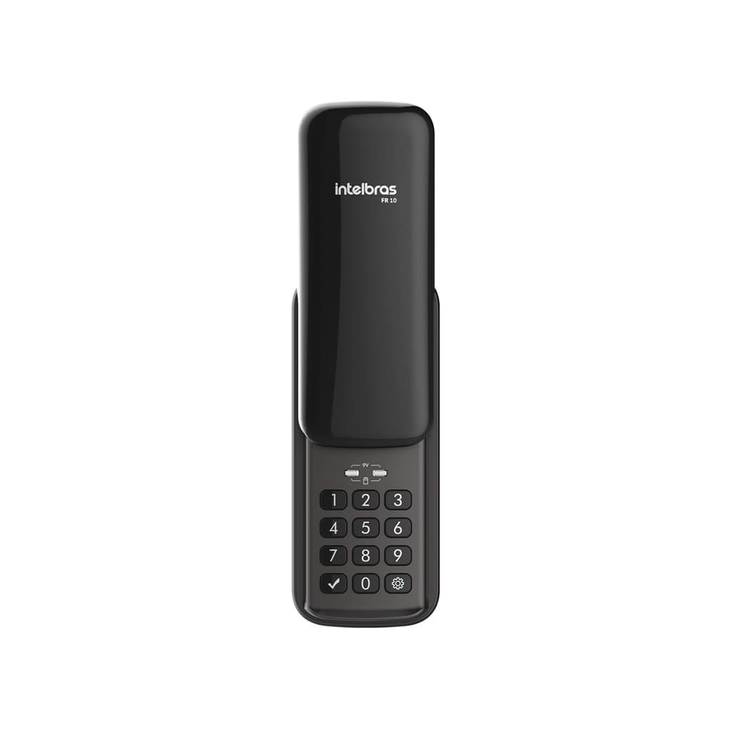 Fechadura Digital de Sobrepor com Senha FR 10 Preto Intelbras