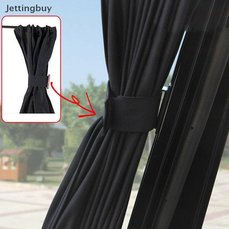 [Jetingbuy] 2 Peças De Proteção UV Para Carro , Cortinas Laterais , Viseira De Janela , Capa De Malha , Novo