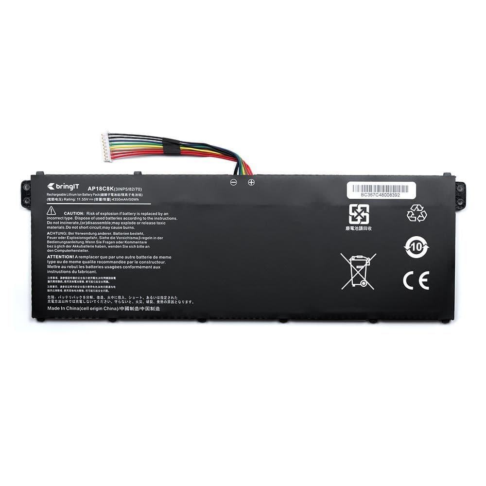 Bateria para Notebook Acer Part Number AP18C8K 11.55 V
