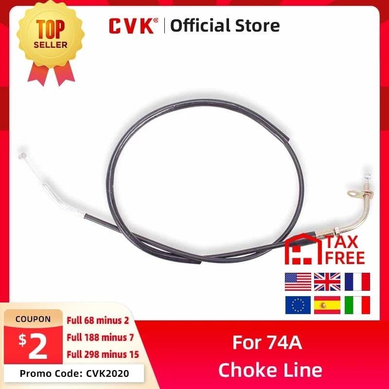 Linha Amortecedora De Cabo De Estrangulamento Do Carburador CVK , Para Suzuki GSF250 GSXR250 74A 75A 77A 79A Bandit 250 