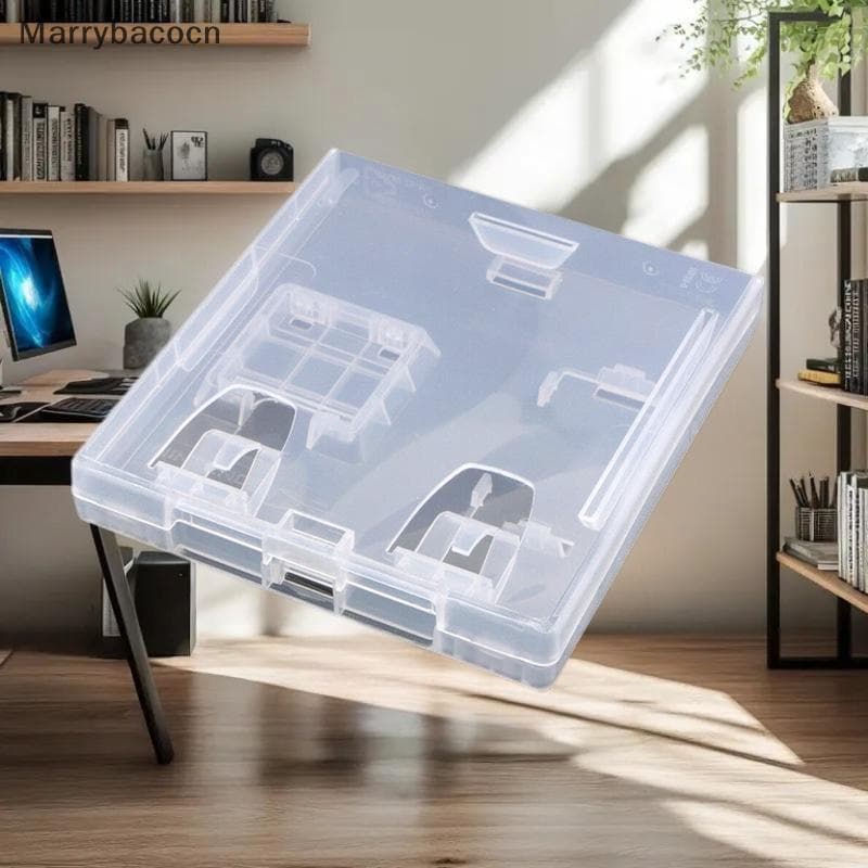 [MAR] Armazenamento De Cartão De Jogo Caixa Protetor De Plástico Organizador Transparente Suporte Caso Para Switch NDSL 