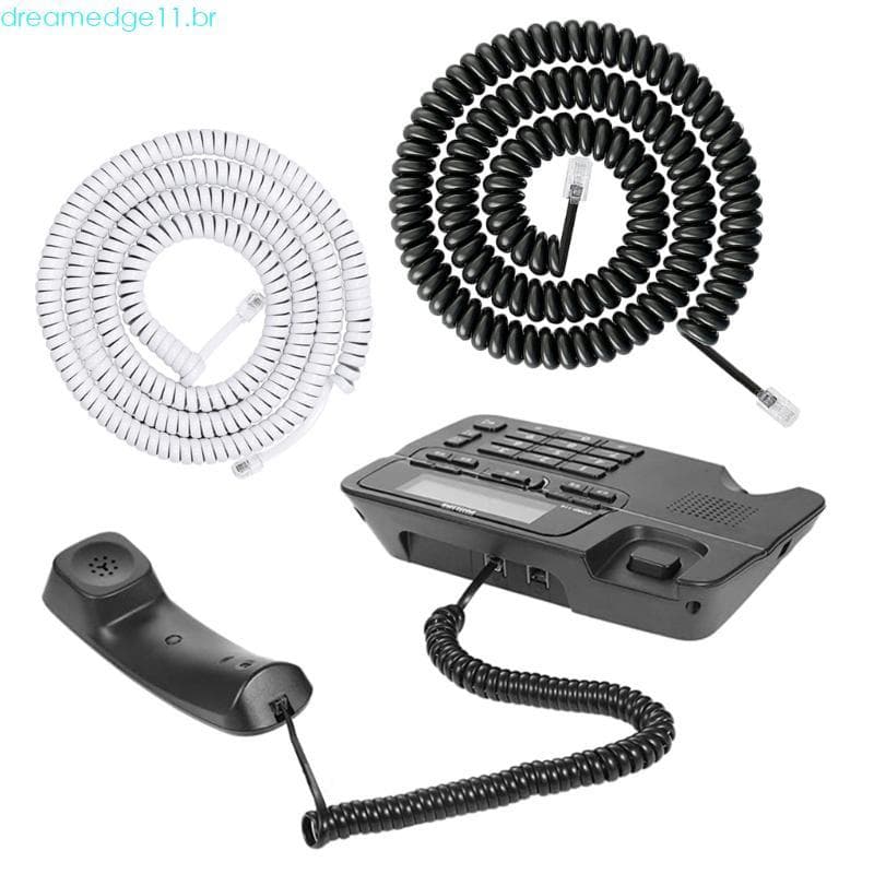 Linha Telefônica dreamedge11 RJ9 RJ11 4P4C Projetando Durabilidade Extensível