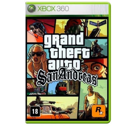 Grand Theft Auto San Andreas (Gta) - Xbox 360 LT3.0