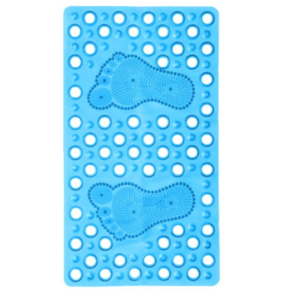 Tapete De Box Banheiro Ventosa Massageador Limpeza De Pés ANTIDERRAPANTE