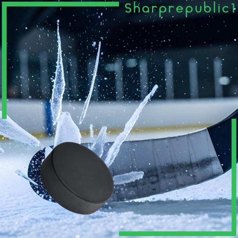 [Sharprepublic1] Disco De Hóquei No Gelo Material PU Bola De Jogo De Prática Leve E Portátil Para Meninos , Meninas Adul