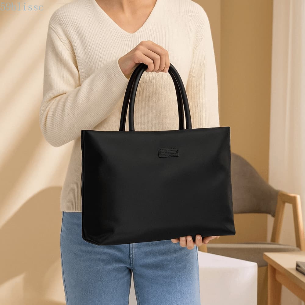 Bolsa Para Laptop BLISSC , À Prova De Choque Com Alças De 16 Polegadas , Capa Elegante D'água De Grande Capacidade