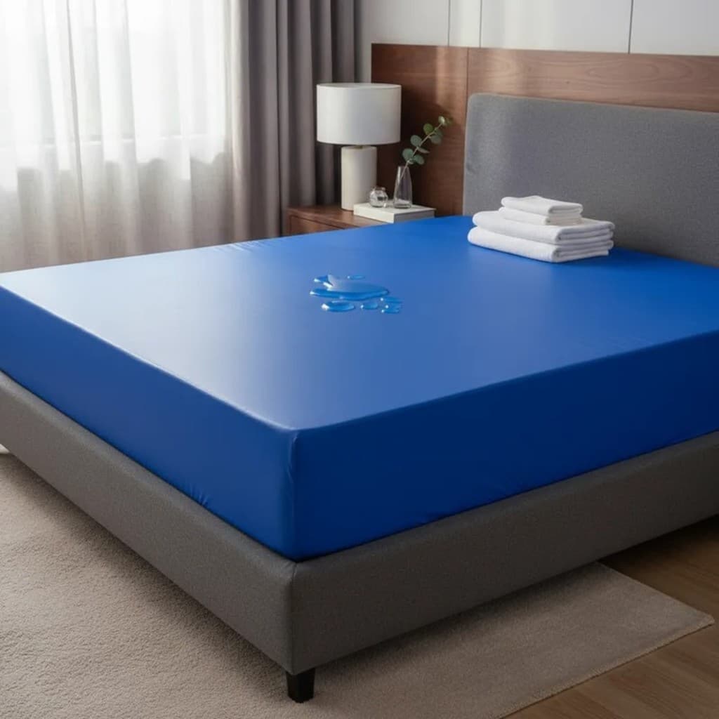 Capa de Colchão Impermeável Hospitalar Tamanho Solteiro Modelo Com Zíper ou Elástico