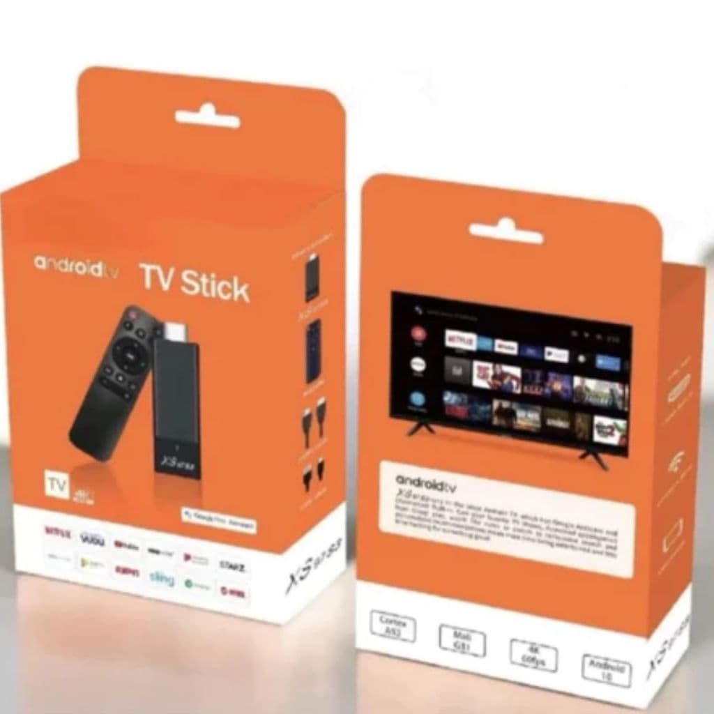 Smart  Stick Android 4K HDMI I Transforme sua Tela em Smart I Wi-Fi + Controle