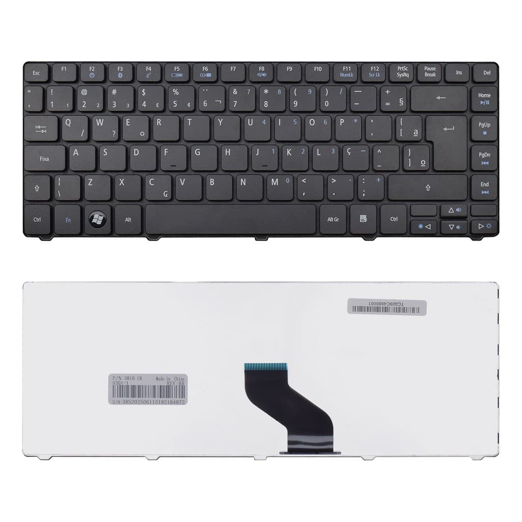 Teclado para Notebook Acer Aspire 4736Z ABNT2 - F3 Bluetooth