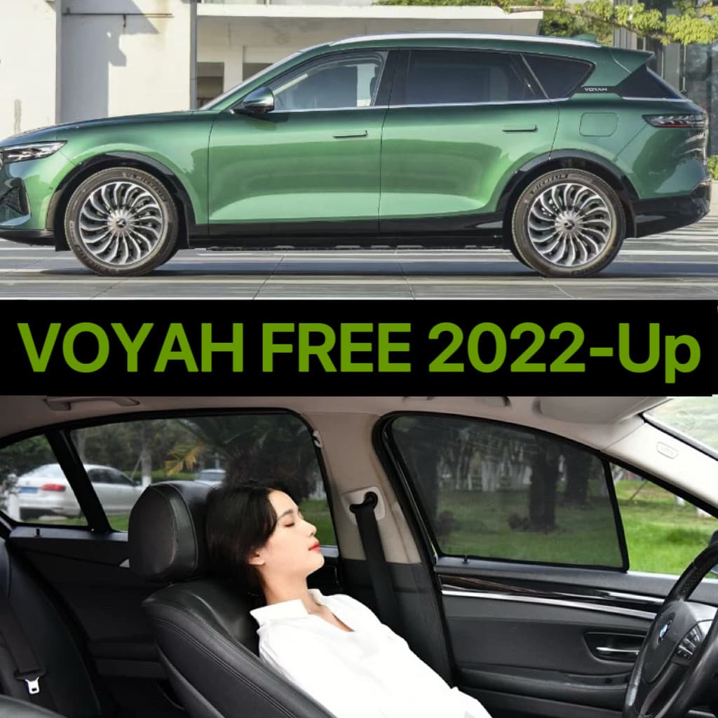 Pára-Sol Magnético Para Janela De Carro , VOYAH Grátis 2024-Up , Cortinas Malha Anti-Mosquito , Proteção UV