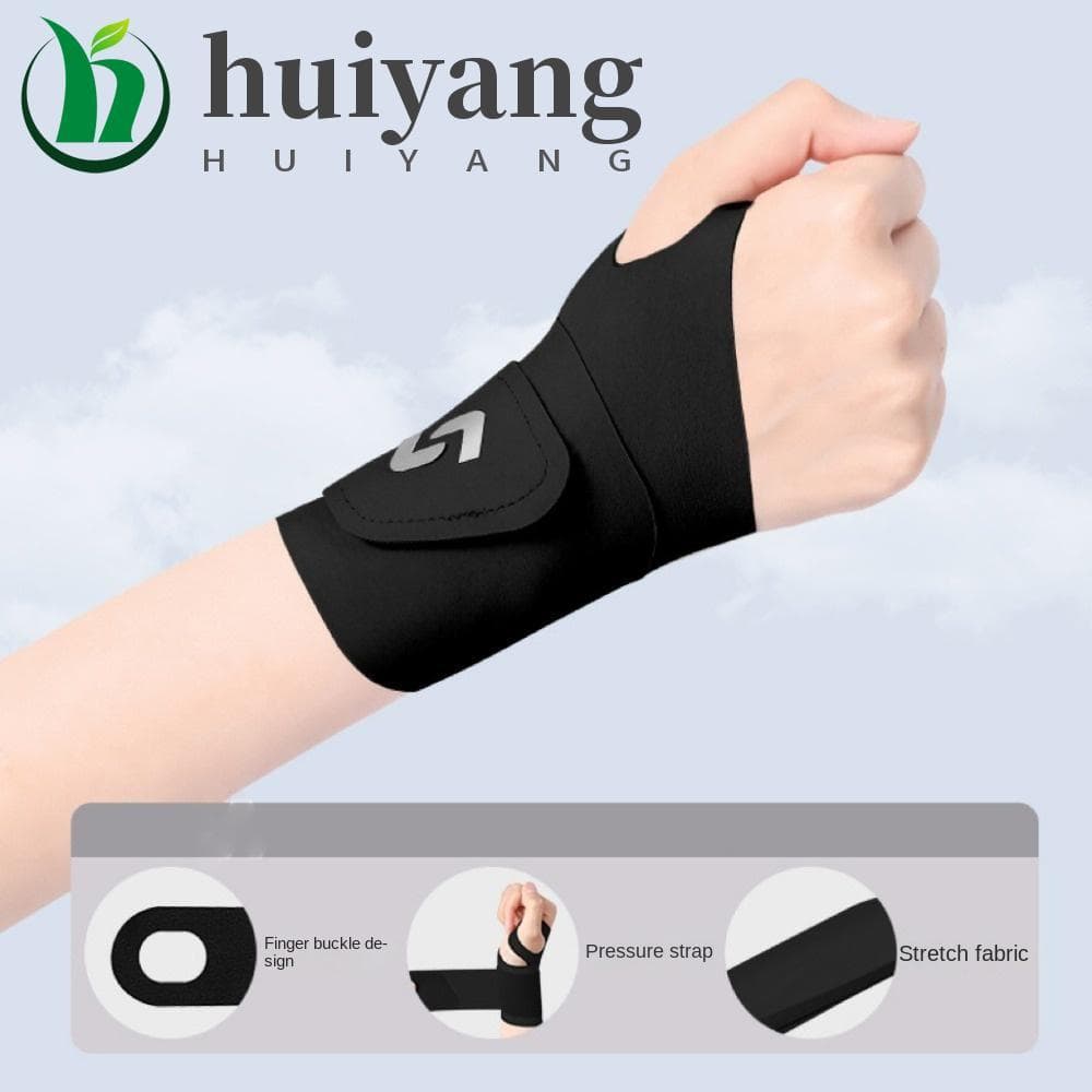 Cinta De Suporte De Pulso De Polegar HUIYANG , Protetor Elástico Leve E Alto , Faixa De Protetores Macios