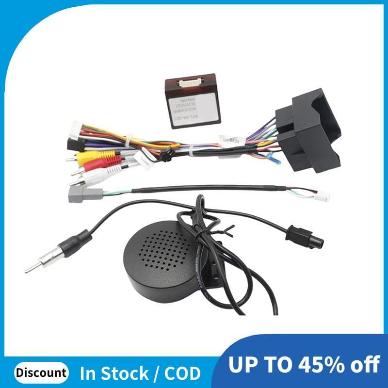 Rádio Do Carro Multimídia Cabo De Alimentação Canbus Caixa Para 307 2008 408 Jumpy Jumper C4L Cablagem