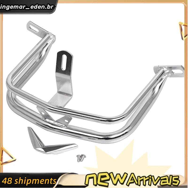 Para Pára-Choque De Acabamento De Trilho Traseiro Street Glide FLHX FLHT Em Cromado