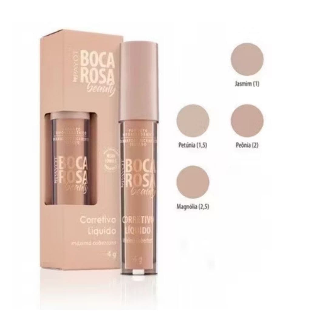 Corretivo Liquido Boca Rosa Beauty By Payott